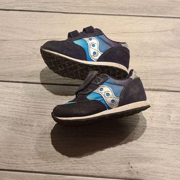 🍬Saucony jazz baby sneakers🎠 🌸 🍀 ✨️ 🏵💫🧋☃️🦋🐯🐠 - Picture 1 of 4